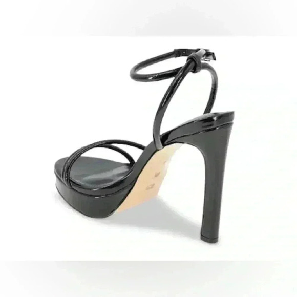 BCBG GENERATION Kendi Patent Platform Ankle Wrap Sandals Size: 10  MSRP $108 - Picture 2 of 6